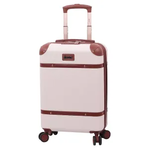 Aerolite Vintage Classic Retro Style Lightweight ABS Hard Shell Luggage With In-Built TSA Lock & Ultra Quiet Hinomoto 8-Wheels (Cabin 21", Medium 25", Large 29")