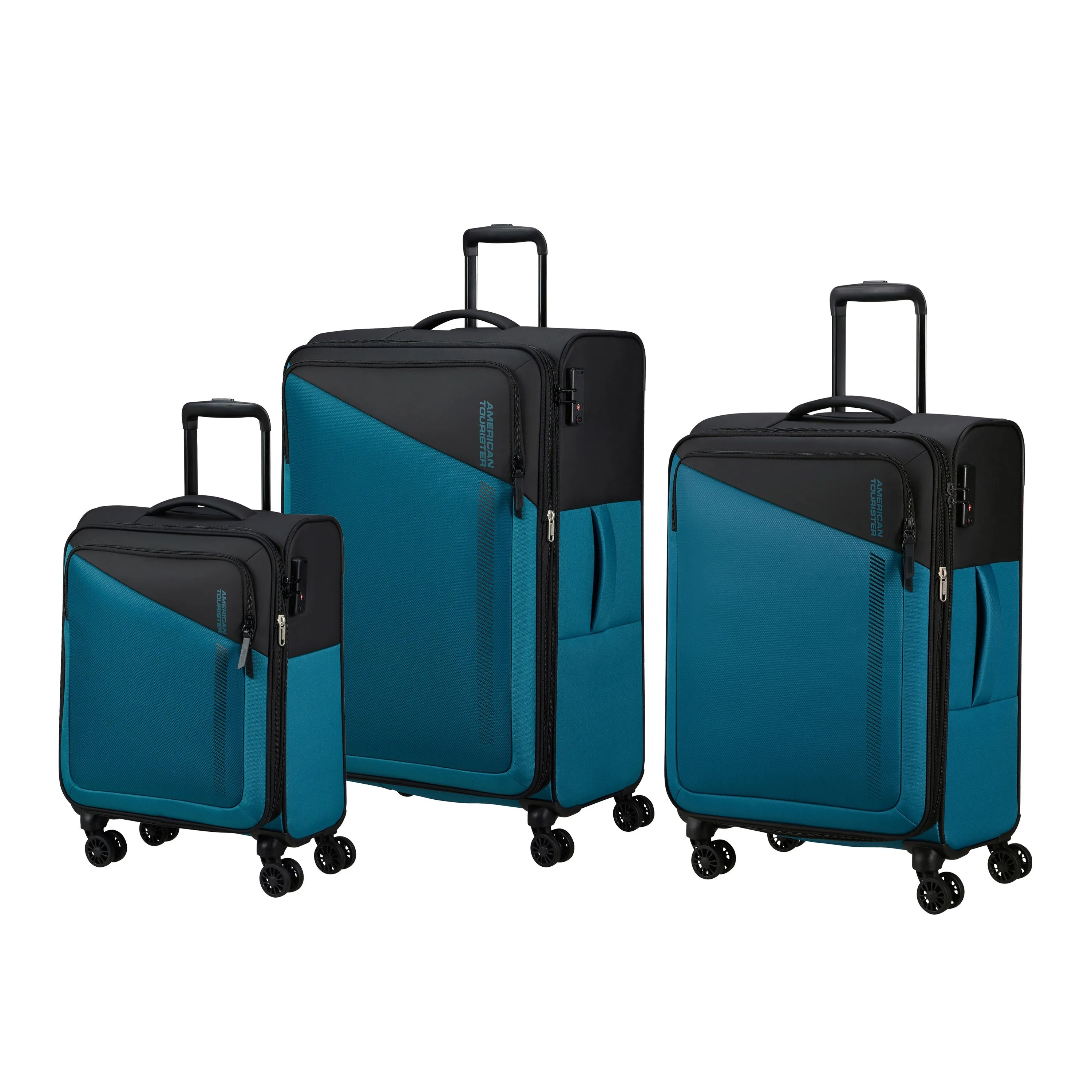 American Tourister Daring Dash Spinner Expandable 3-Piece Luggage Set