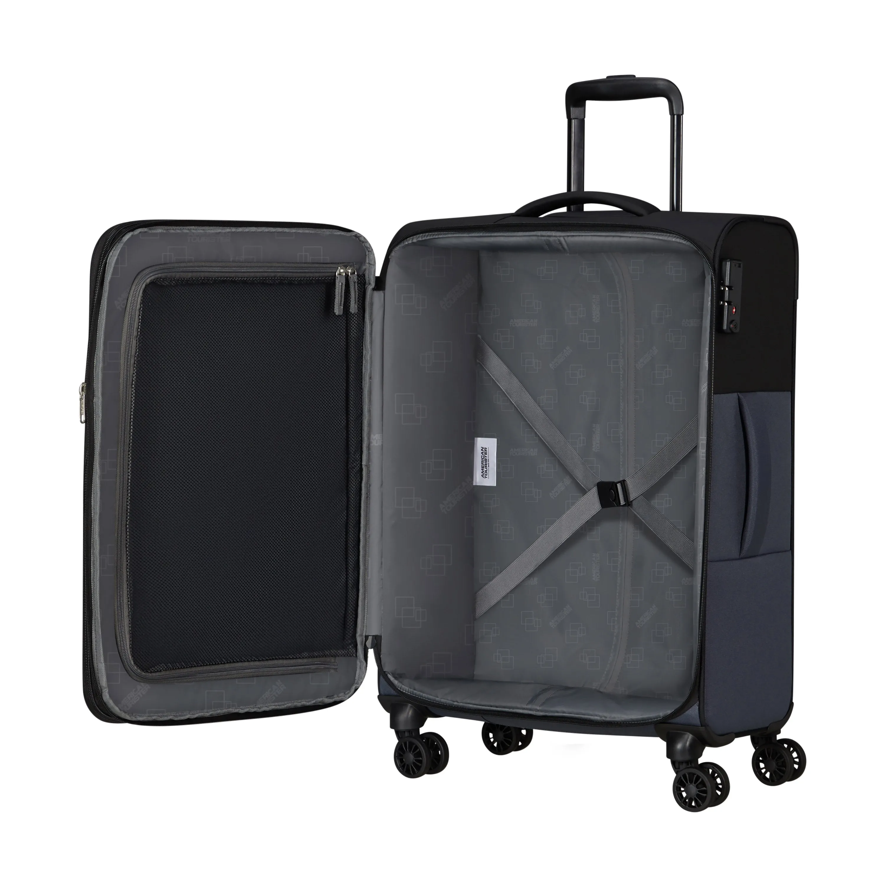 American Tourister Daring Dash Spinner Expandable Medium Luggage