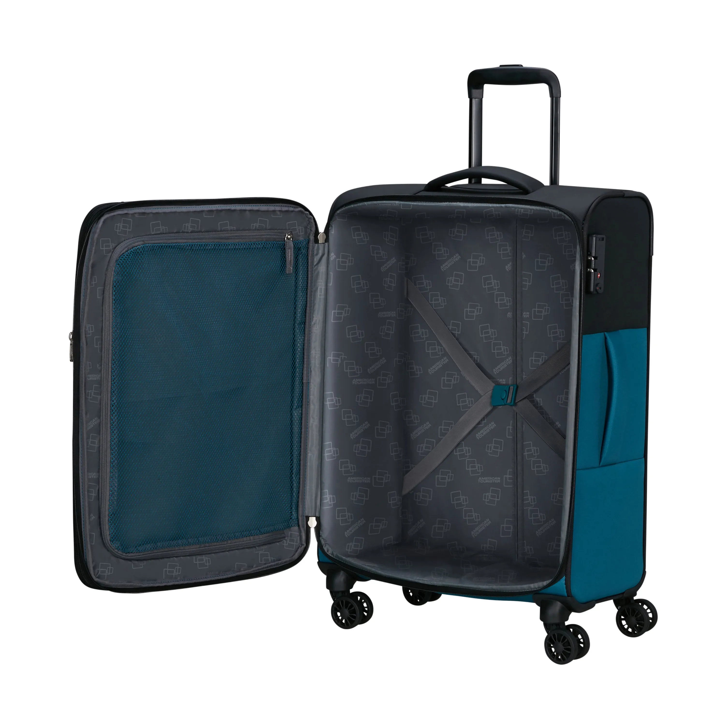 American Tourister Daring Dash Spinner Expandable Medium Luggage
