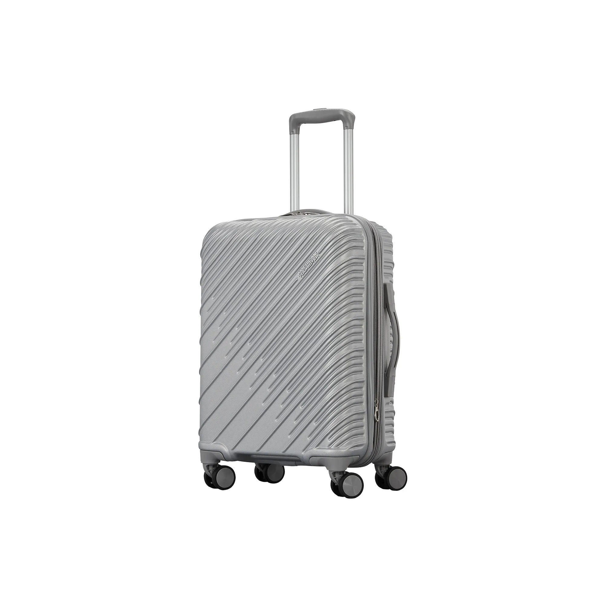 American Tourister Samsonite Color Splash 20" Hardside Expandable Spinner Luggage - SILVER ONE SIZE