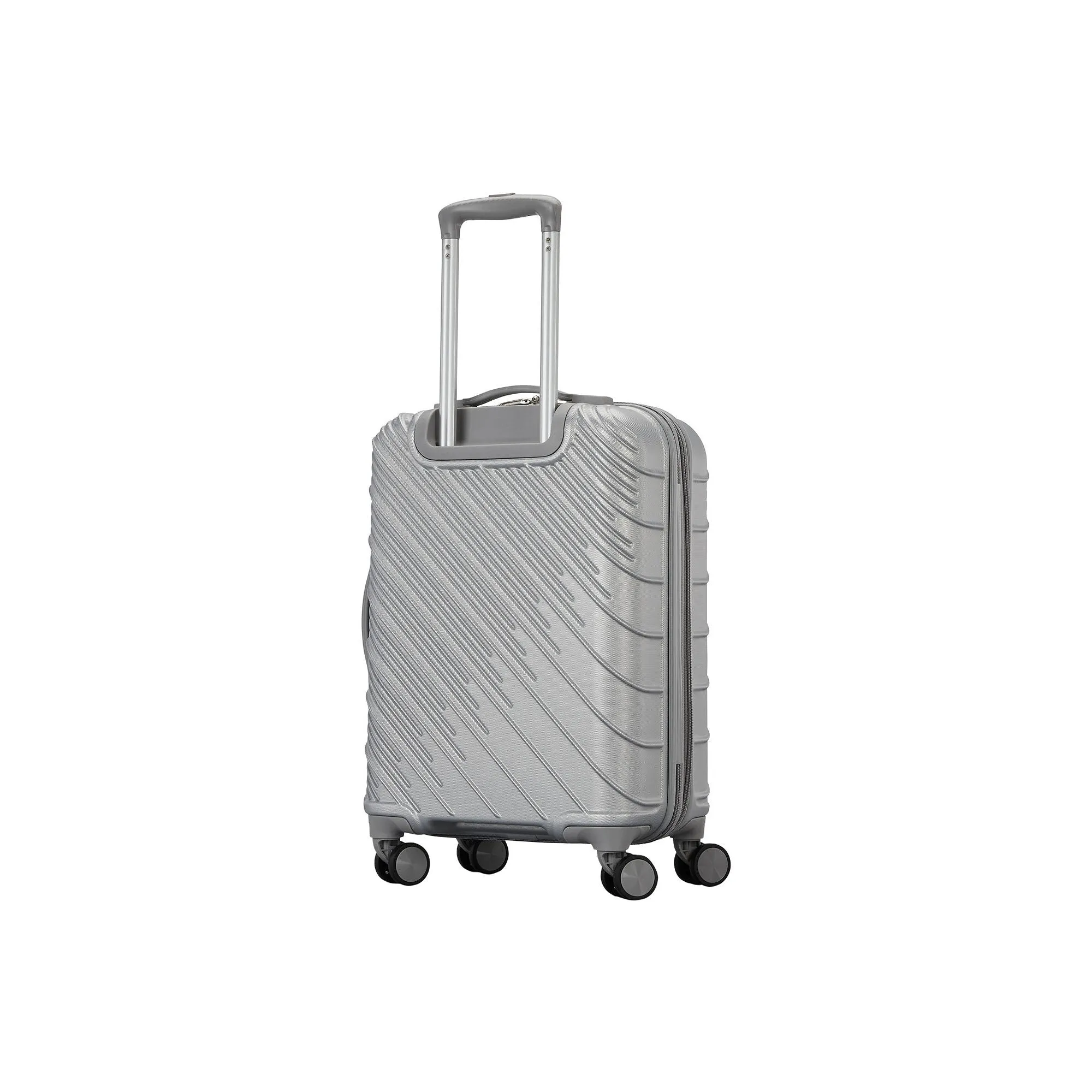 American Tourister Samsonite Color Splash 20" Hardside Expandable Spinner Luggage - SILVER ONE SIZE