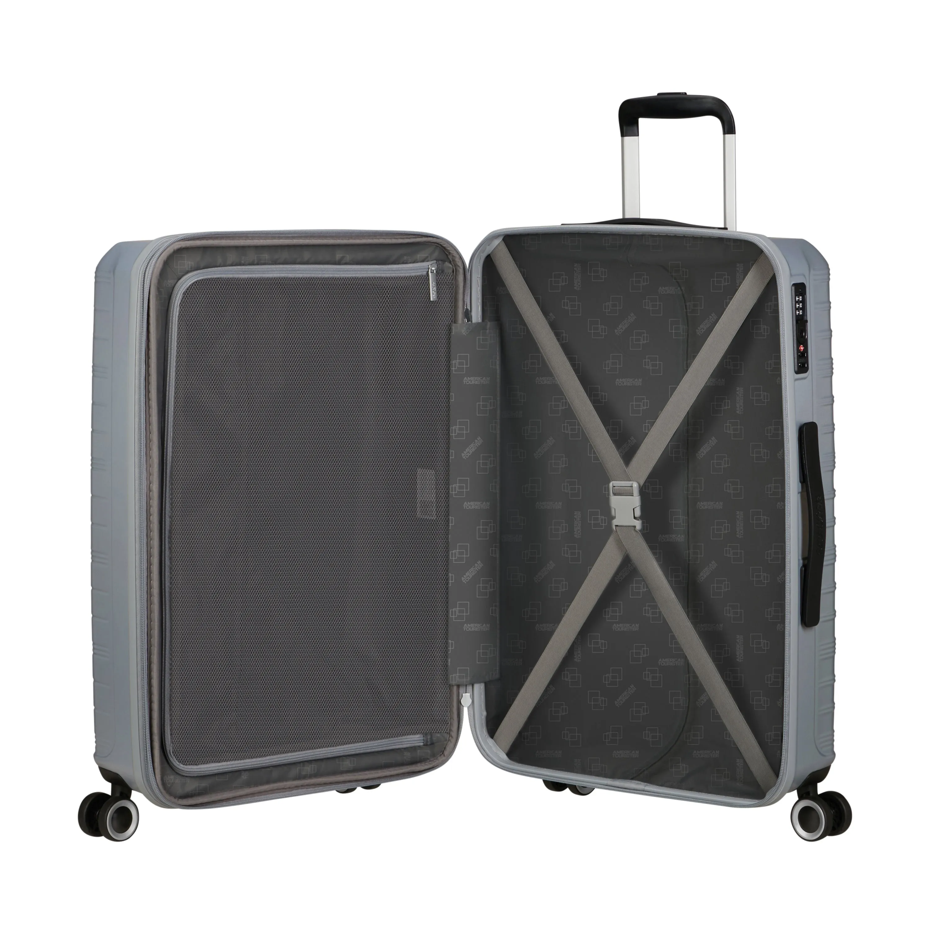 American Tourister Surftime Spinner Expandable Medium Luggage