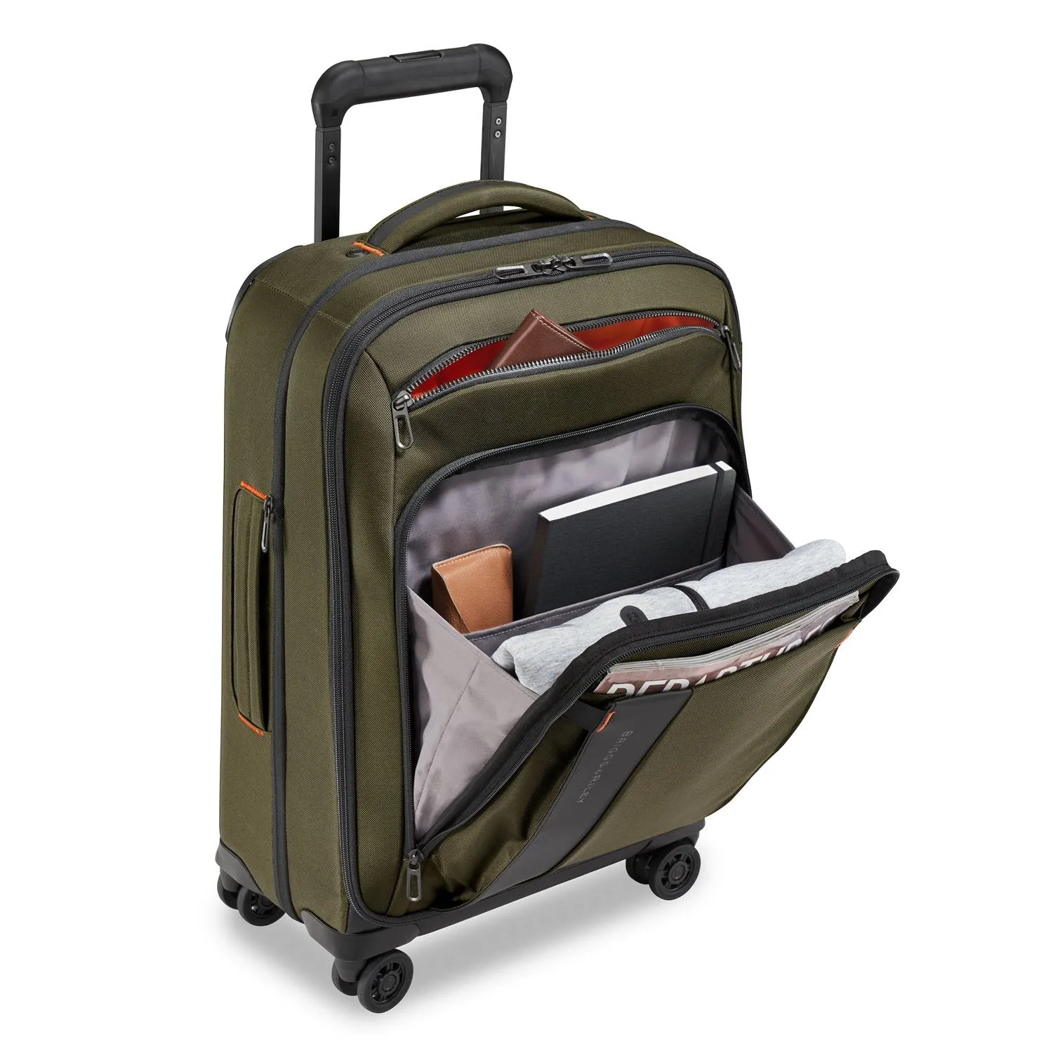 Briggs & Riley ZDX Domestic Carry-on Expandable Spinner Hunter