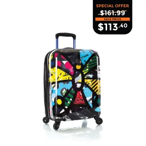 Britto - Butterfly Transparent 21 Inch Carry-on - The Art of Modern Travel™