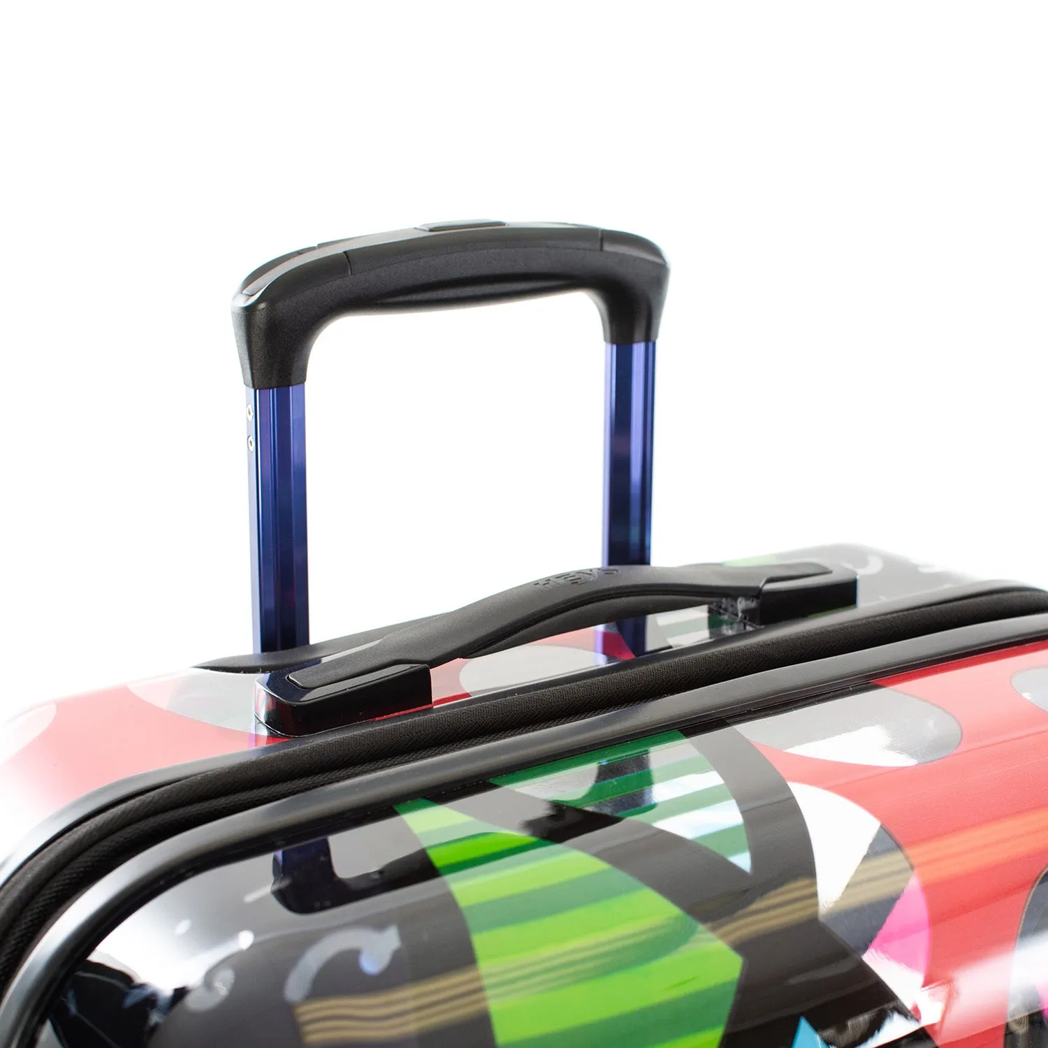 Britto - Butterfly Transparent 21 Inch Carry-on - The Art of Modern Travel™