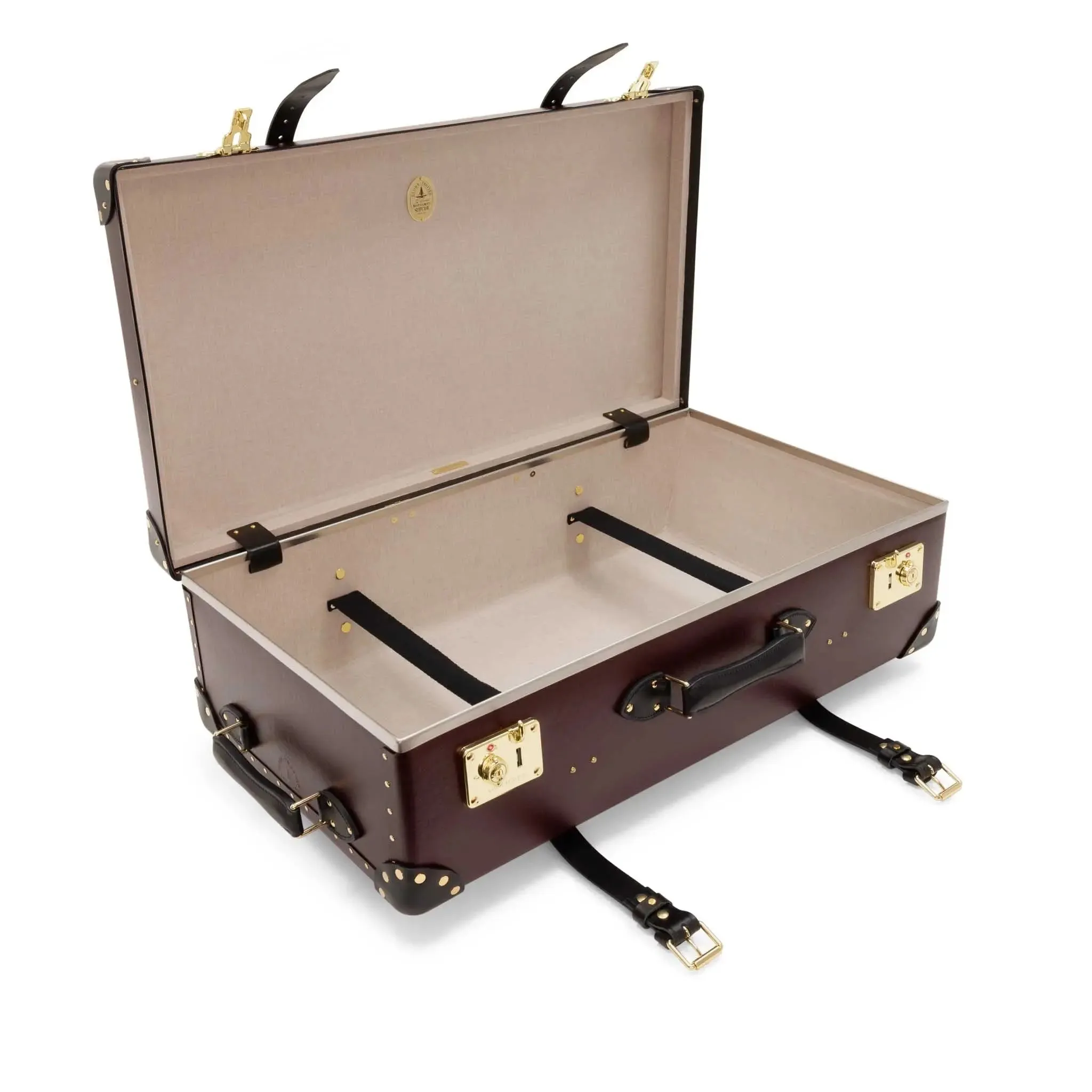 Centenary · Large Check-In - 2 Wheels | Oxblood/Black