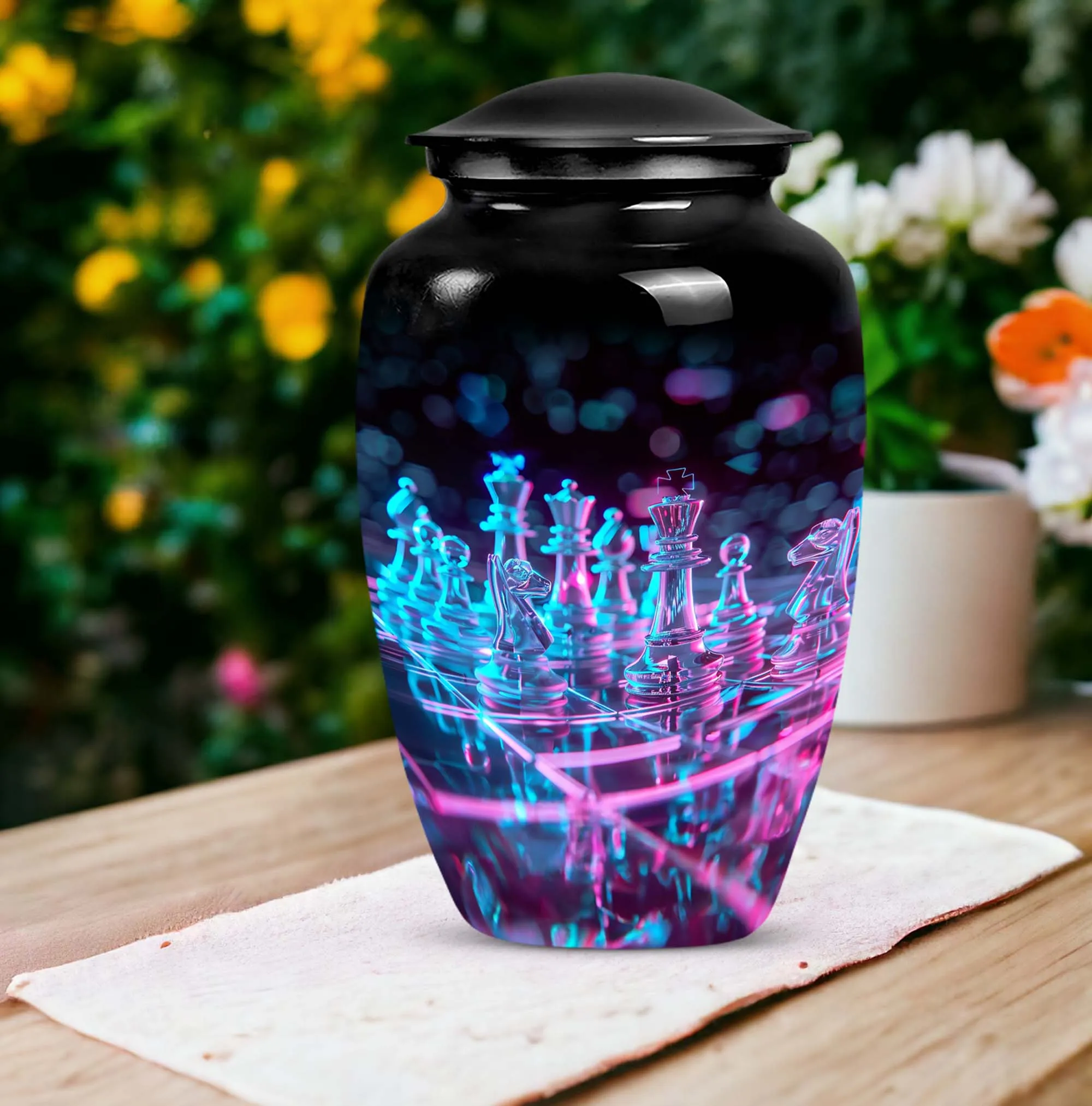 Chess Game Cremation Urn - A Unique Approach to Memorial Urn