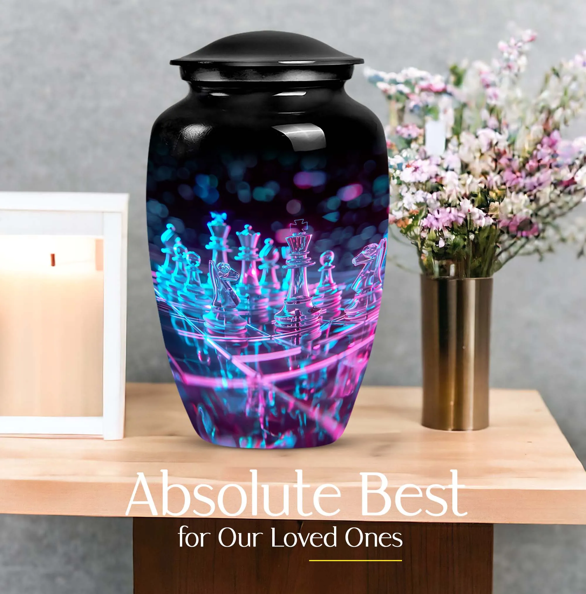 Chess Game Cremation Urn - A Unique Approach to Memorial Urn