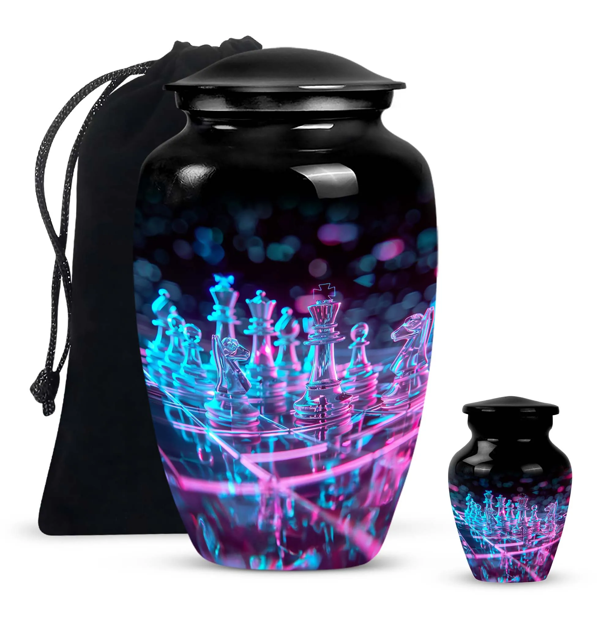 Chess Game Cremation Urn - A Unique Approach to Memorial Urn