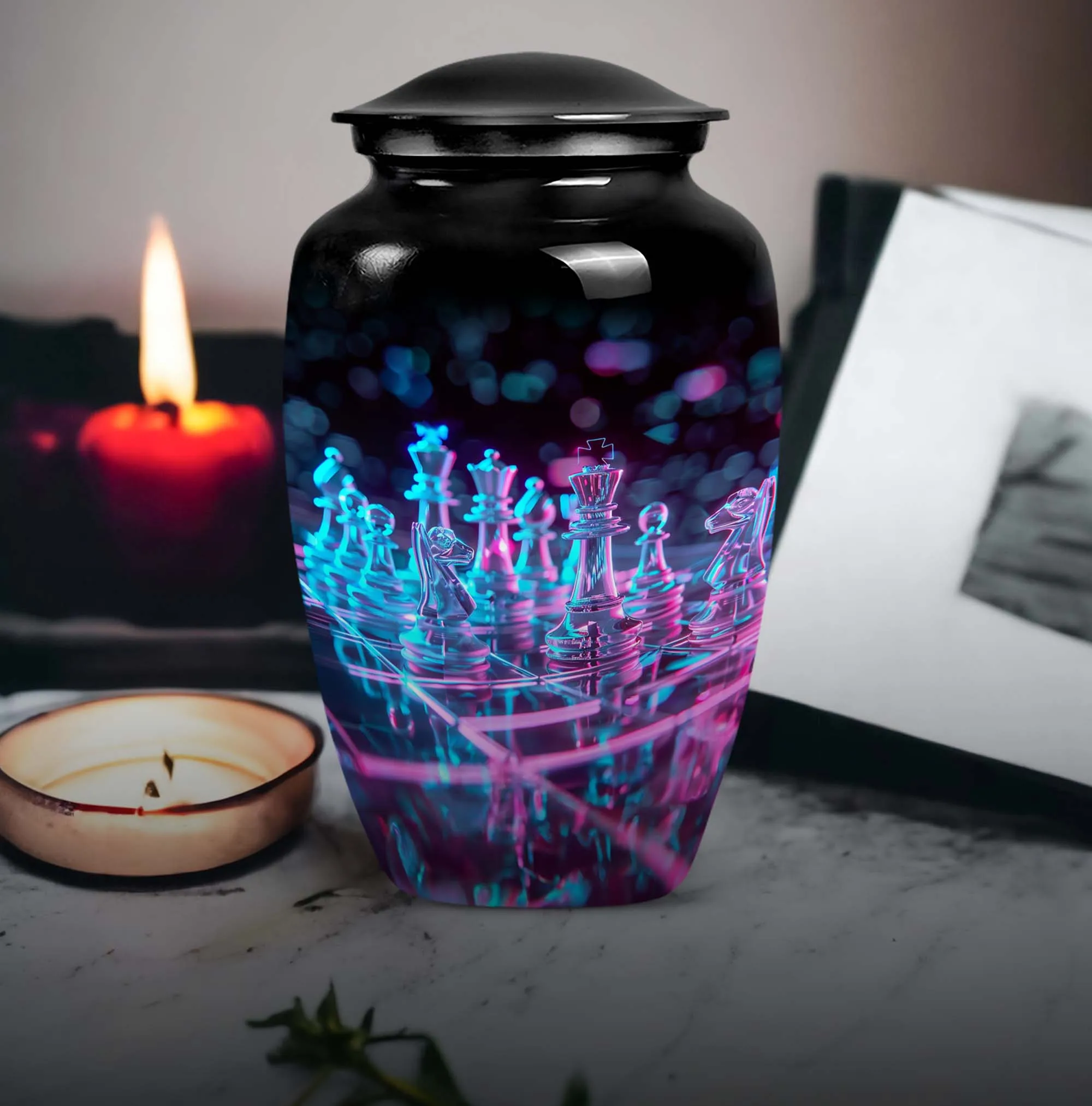 Chess Game Cremation Urn - A Unique Approach to Memorial Urn