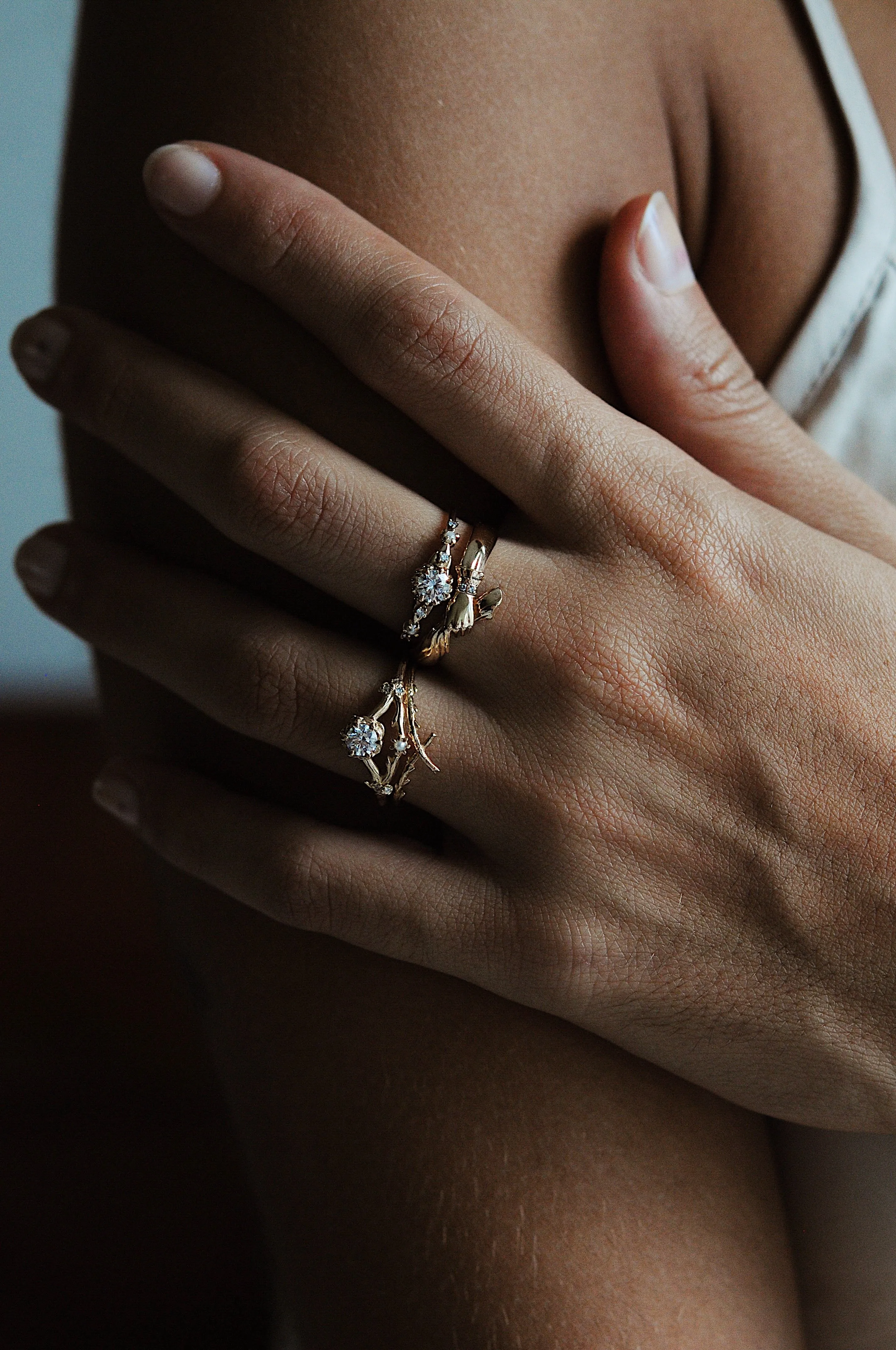 Diamond Frida Ring - READY-TO-SHIP