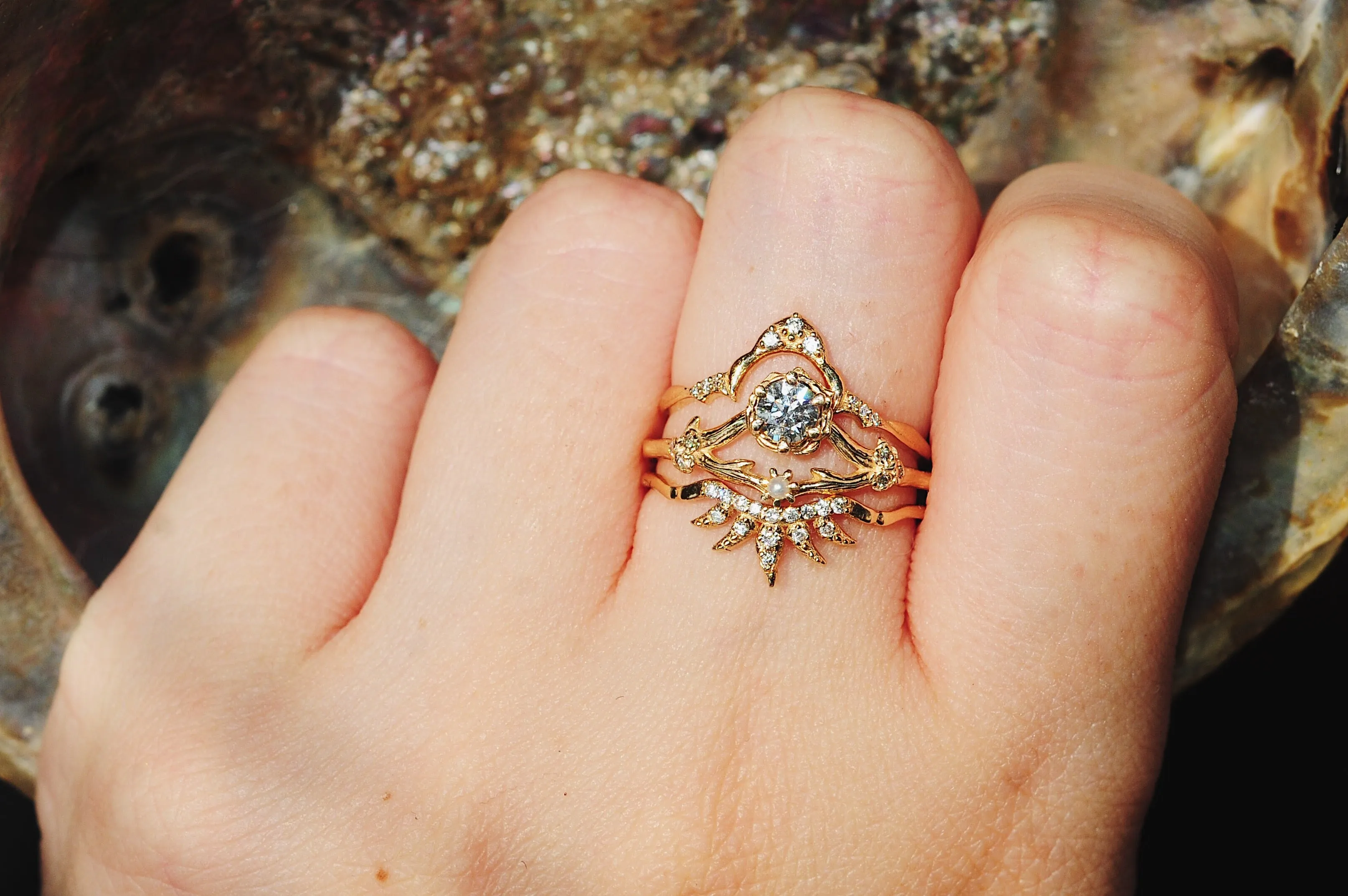 Diamond Frida Ring - READY-TO-SHIP