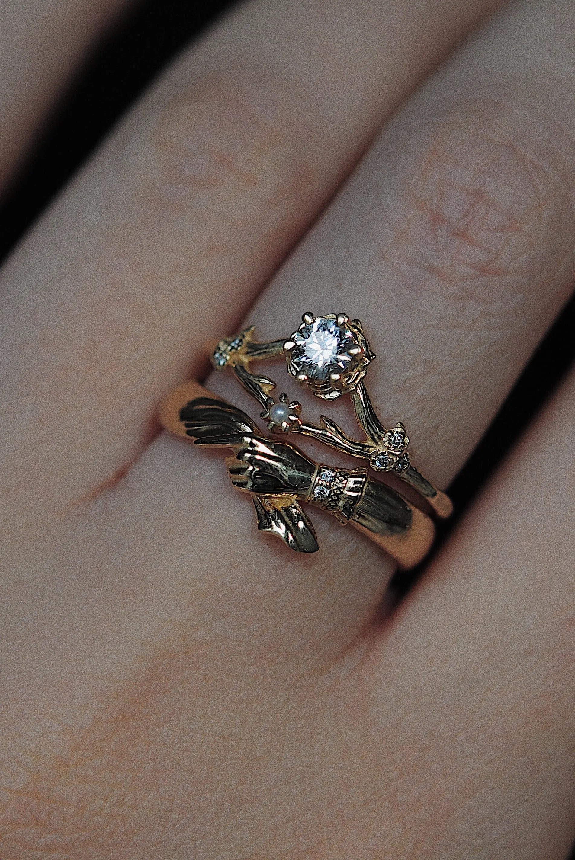 Diamond Frida Ring - READY-TO-SHIP