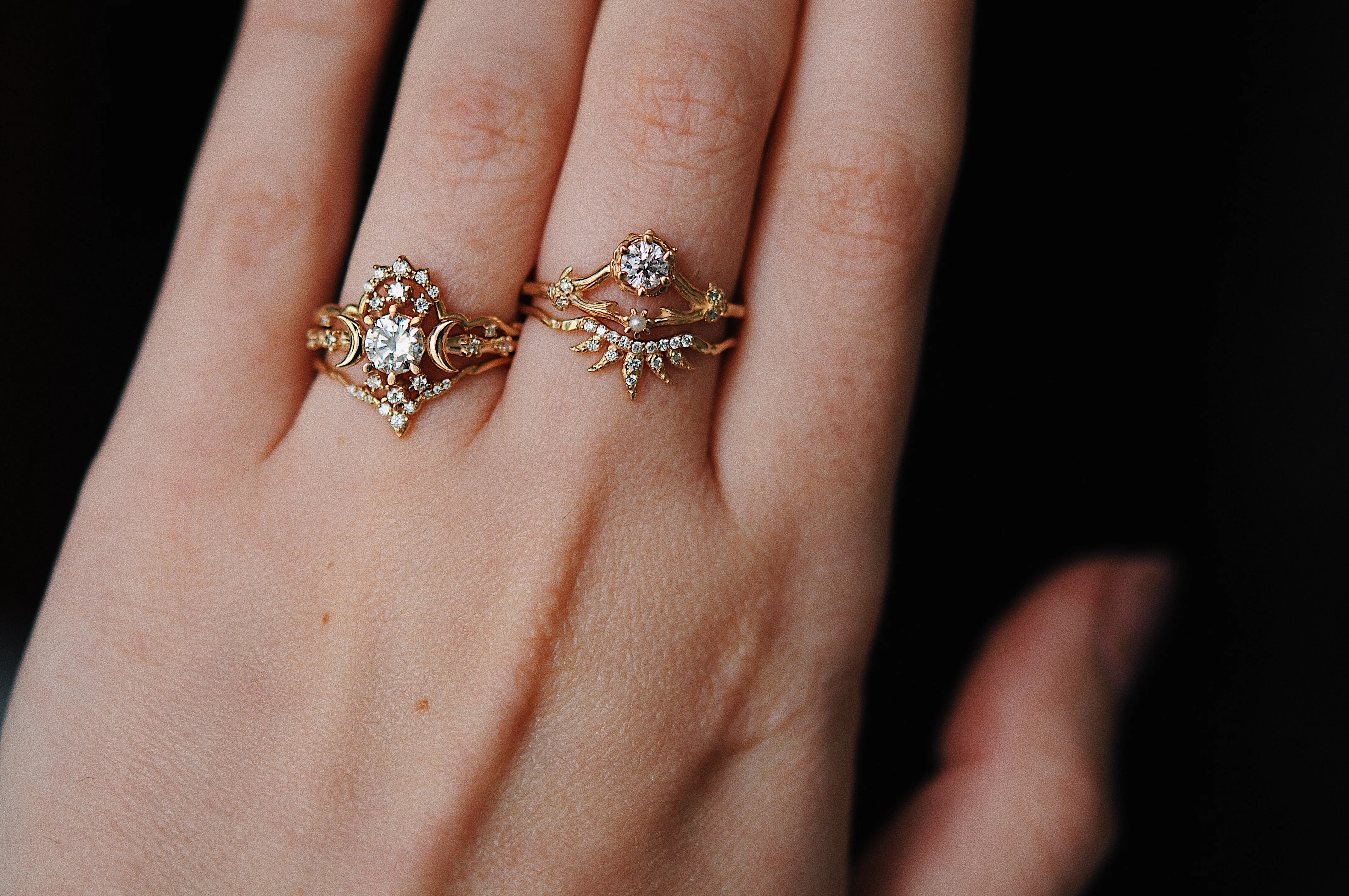 Diamond Frida Ring - READY-TO-SHIP