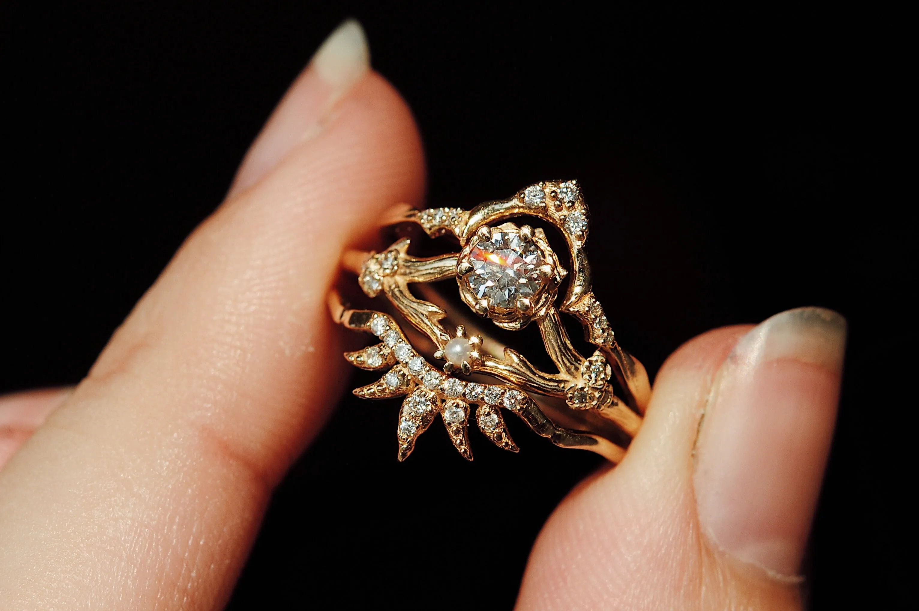 Diamond Frida Ring - READY-TO-SHIP