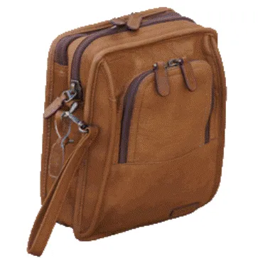 Dorado Leather Gadget Travel Bag