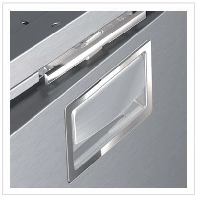 DW360IXD4-EXV-1 - Vitrifrigo Stainless Steel Top Refrigerator and Double Drawer Top Freezer / Bottom Refrigerator, Adjustable Flange OCX2 Model