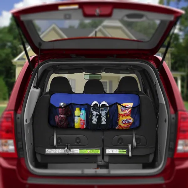 E-Z Travel Multi-Pocket Trunk Organizer Blue