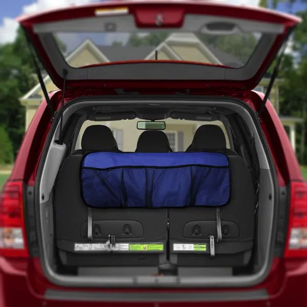 E-Z Travel Multi-Pocket Trunk Organizer Blue
