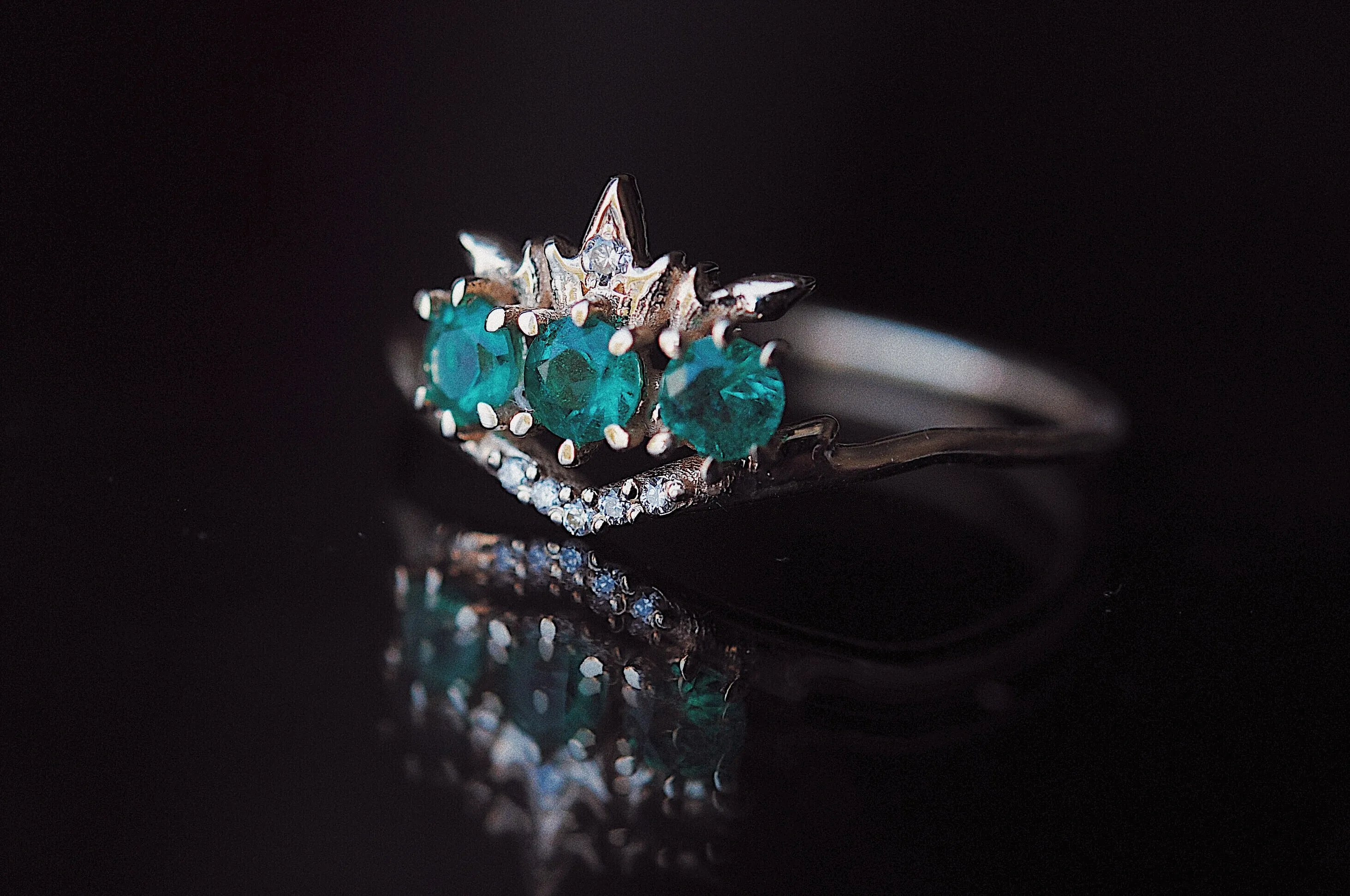 Emerald Theophany Ring - READY-TO-SHIP