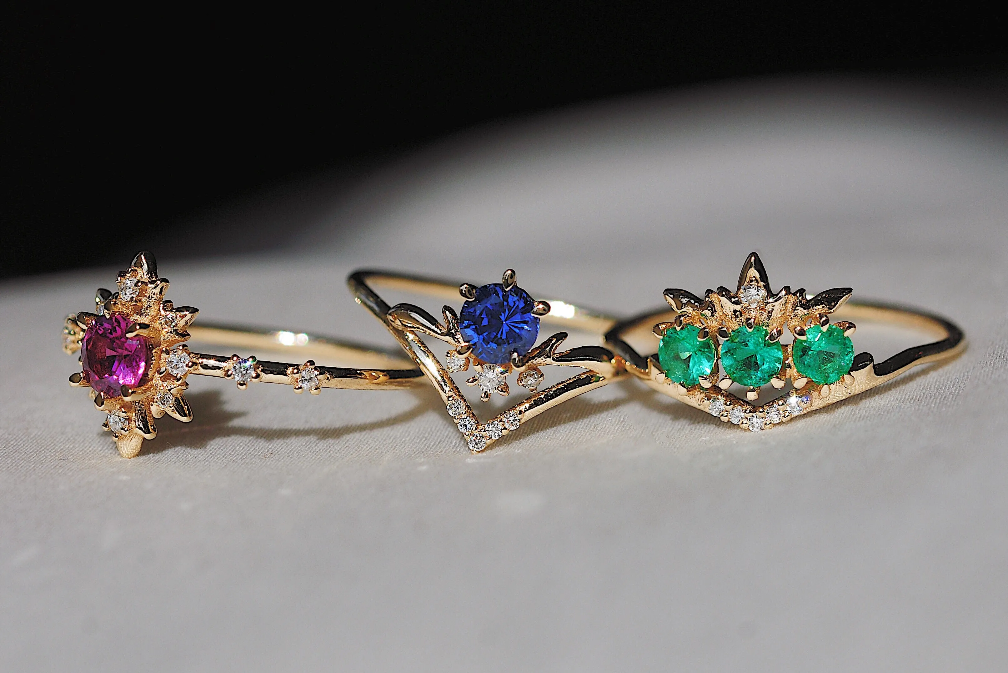 Emerald Theophany Ring - READY-TO-SHIP
