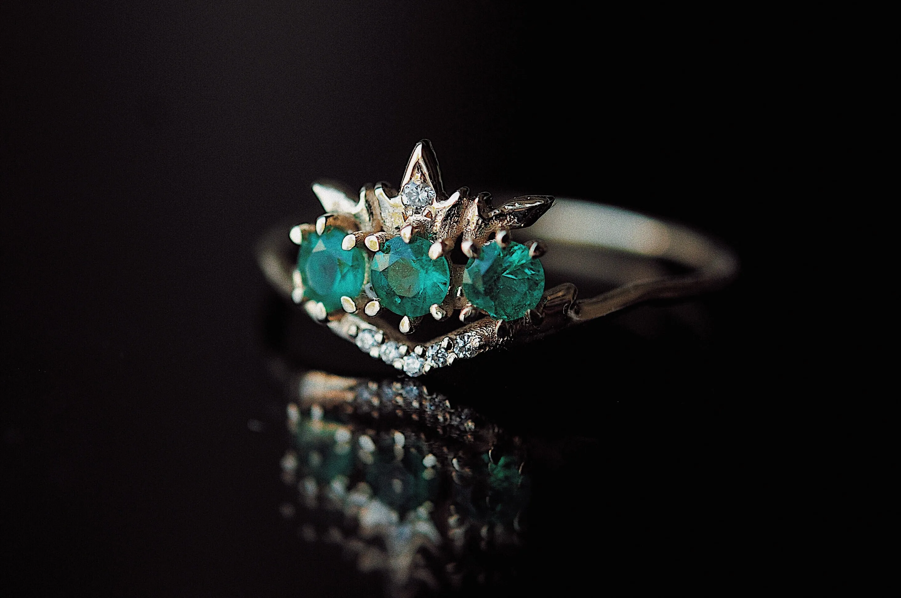 Emerald Theophany Ring - READY-TO-SHIP