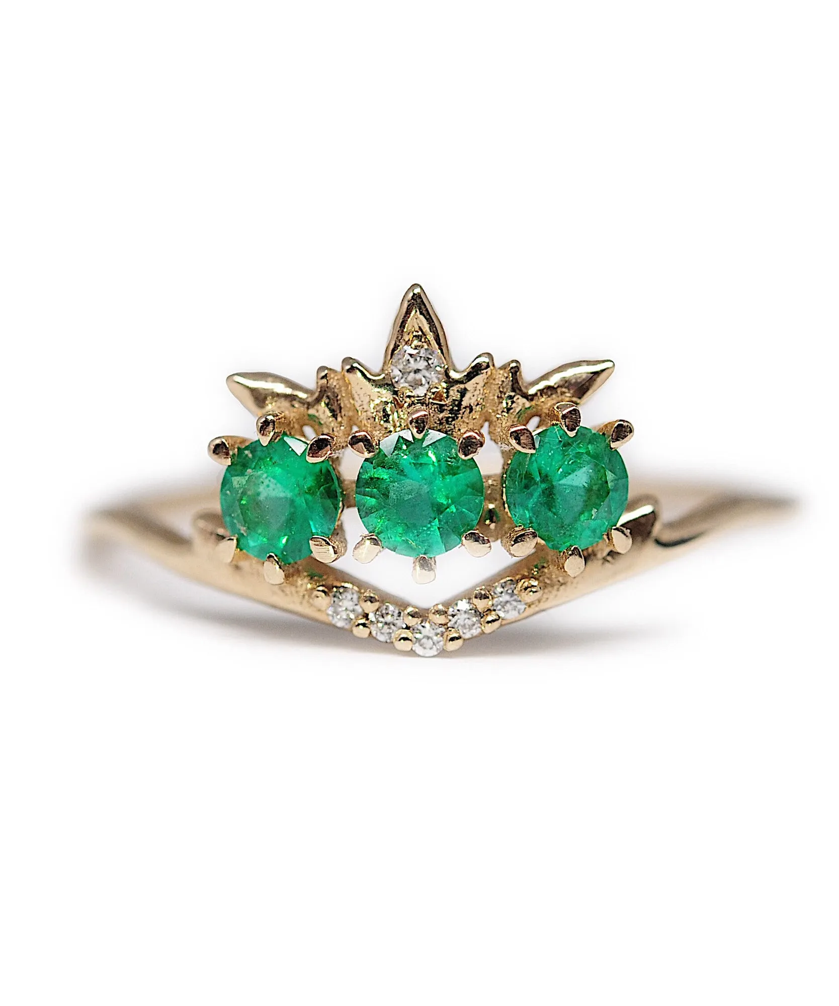 Emerald Theophany Ring - READY-TO-SHIP