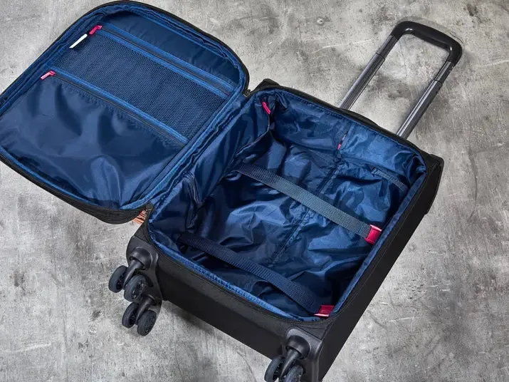 Georgia Expandable Soft Medium Suitcase 70cm - Grey
