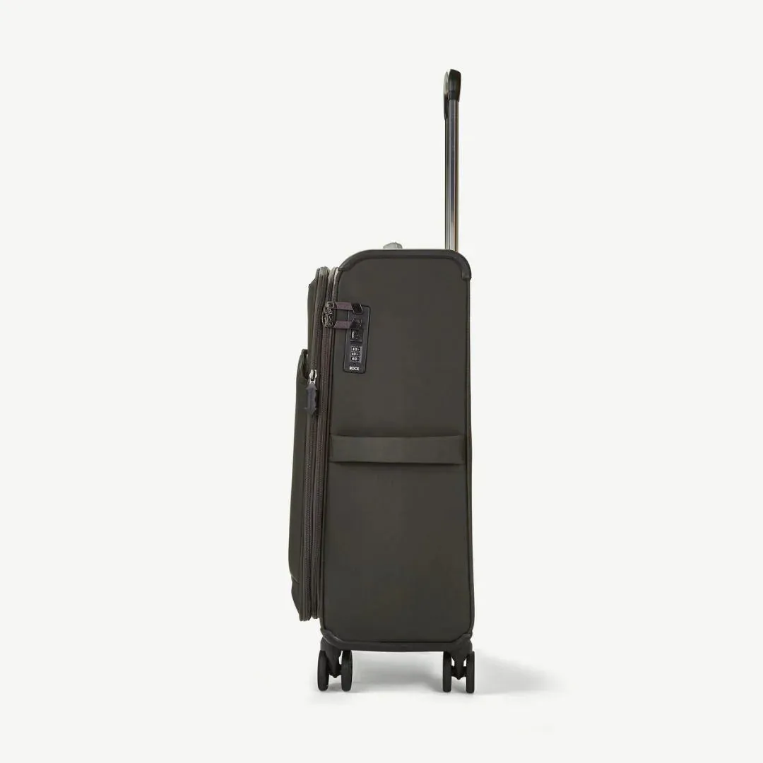 Georgia Expandable Soft Medium Suitcase 70cm - Grey
