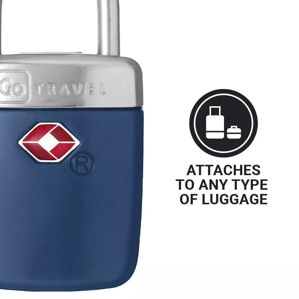 Go Travel Alert Key Padlock TSA