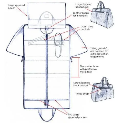 Jack Georges Voyager Large Convertible Valet Bag