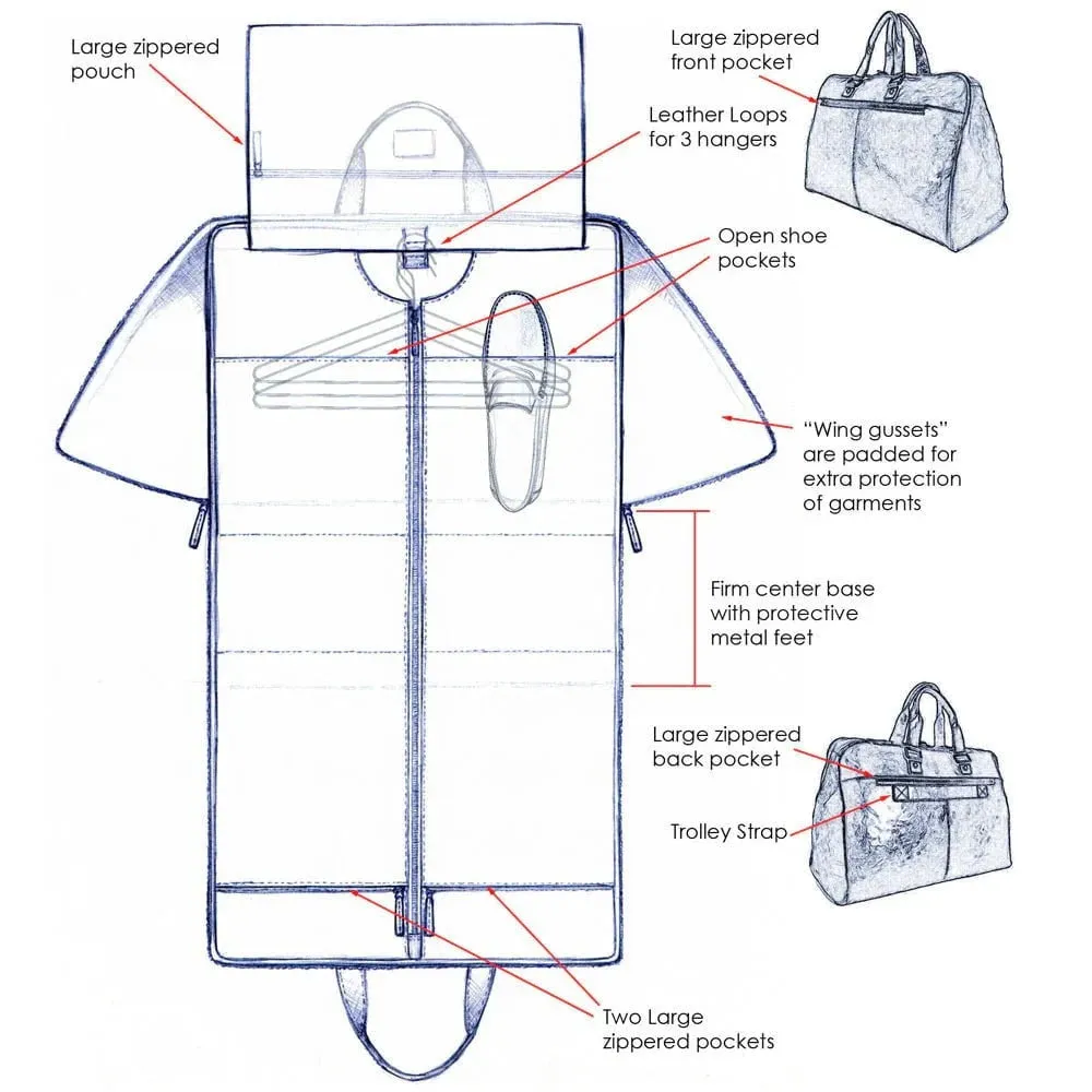 Jack Georges Voyager Large Convertible Valet Bag