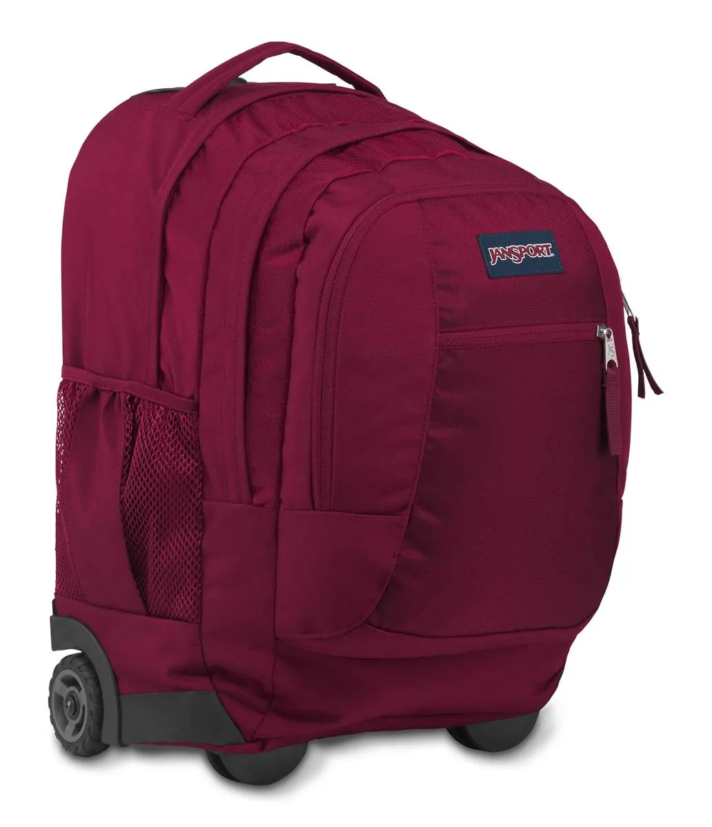JanSport Driver 8 Wheeled Backpack - Russet Red