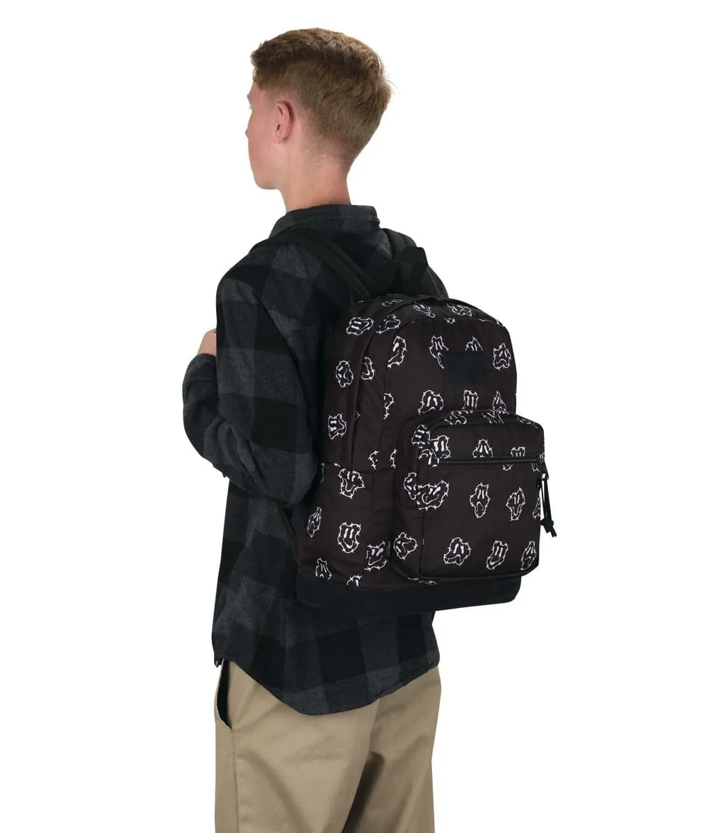 JanSport Right Pack Backpack - Barbed Wire Buddy Black White