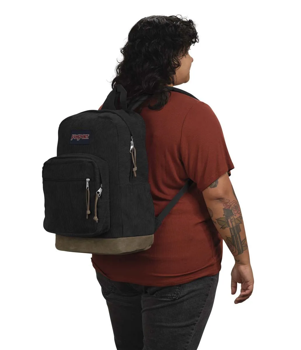 JanSport Right Pack Expressions - Black Corduroy