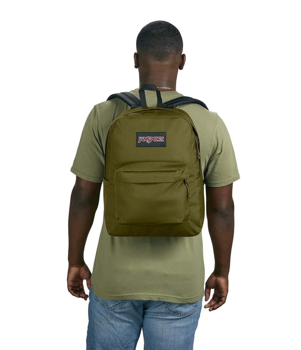 JanSport SuperBreak Plus Backpack - Army Green