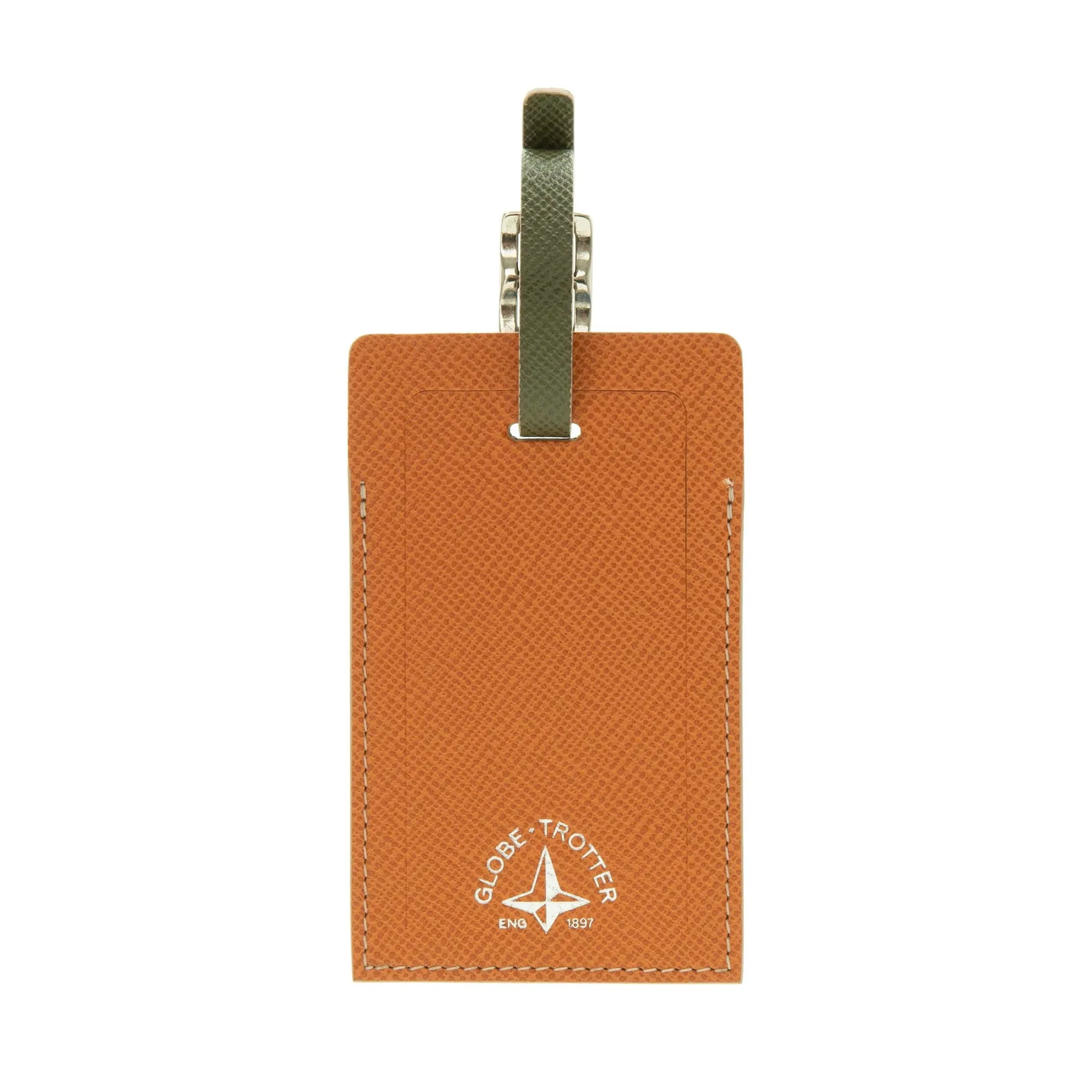 Jet · Luggage Tag | Orange/Teal/Dark Green/Chrome