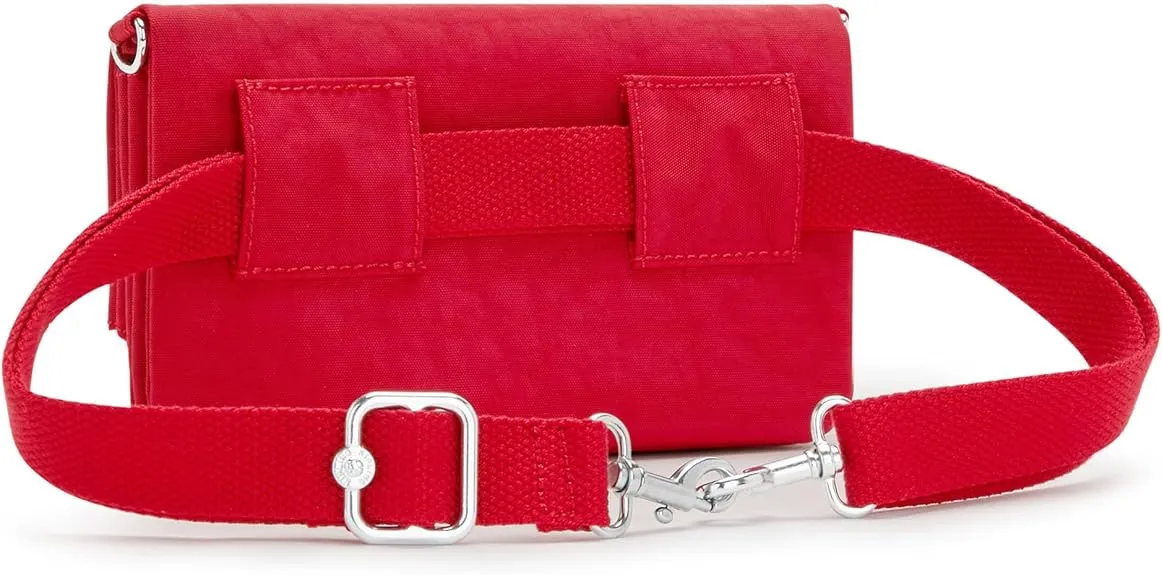 Kipling Lynne  Convertible Crossbody Bag - Red Rouge