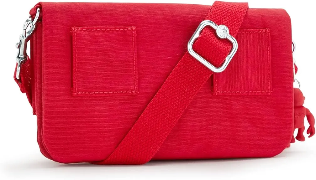 Kipling Lynne  Convertible Crossbody Bag - Red Rouge