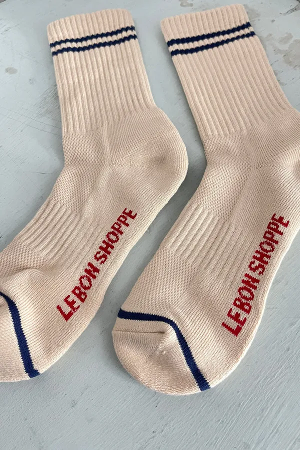 Le Bon Shoppe Boyfriend Cashew Socks