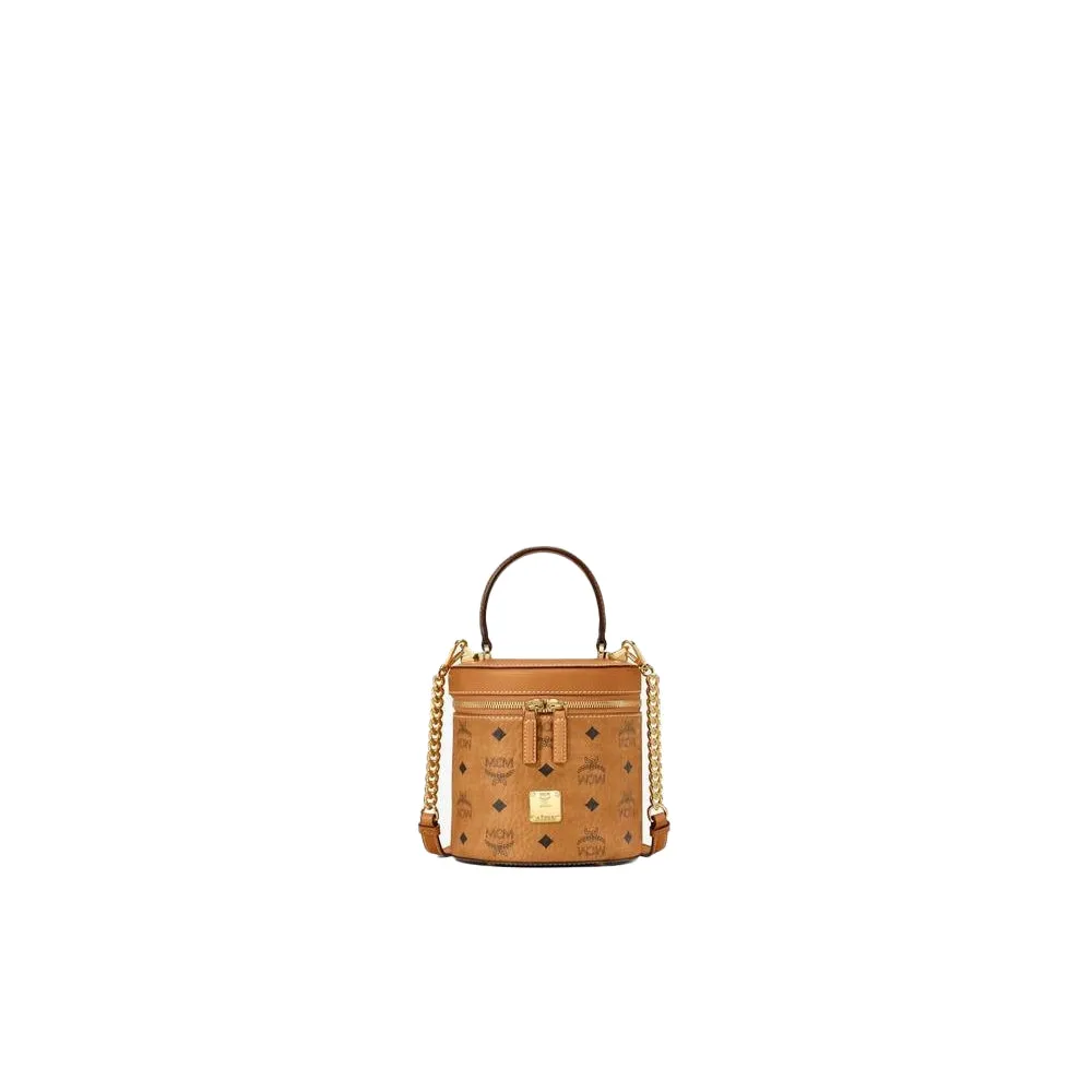 MCM Women's Cylinder Crossbody in Visetos