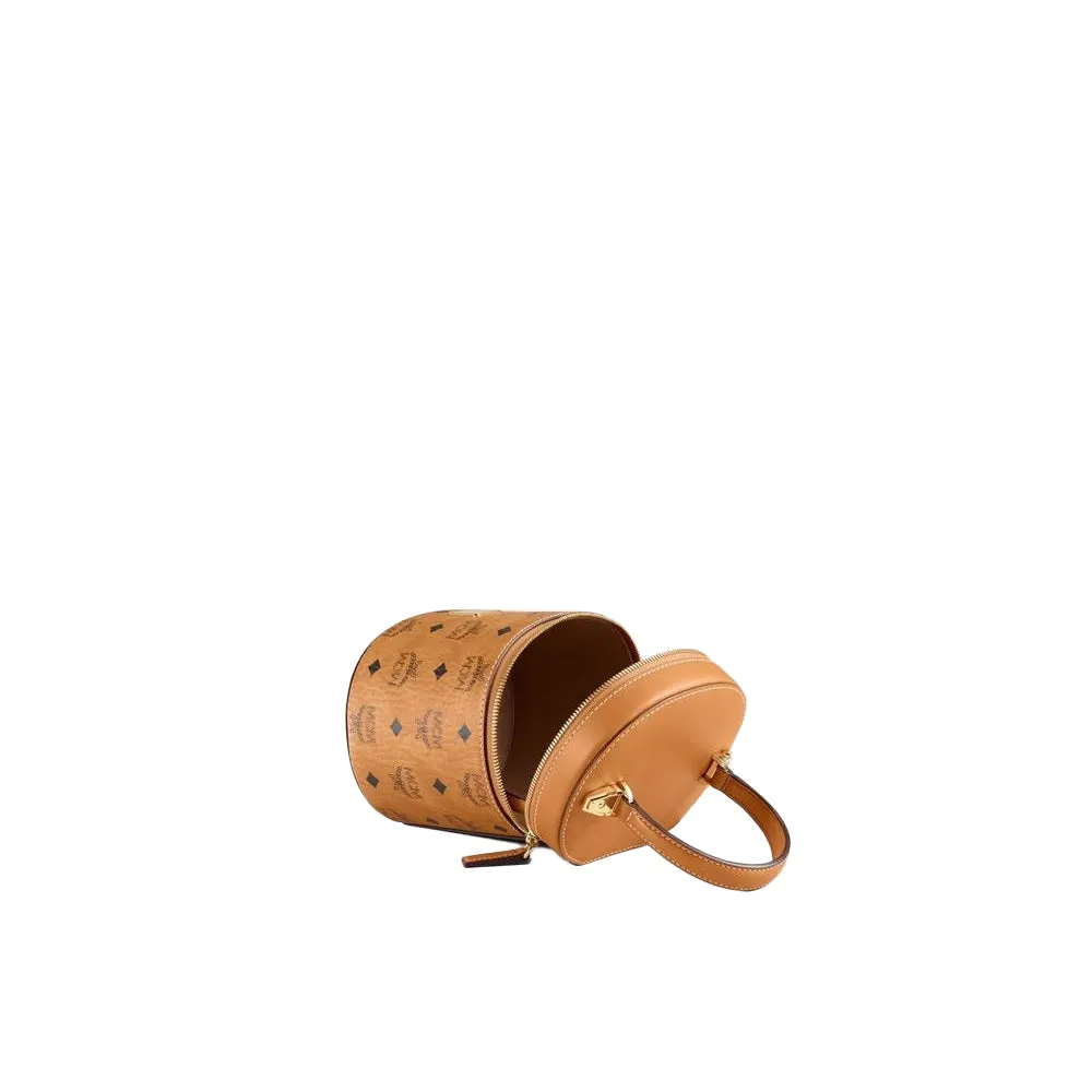 MCM Women's Cylinder Crossbody in Visetos