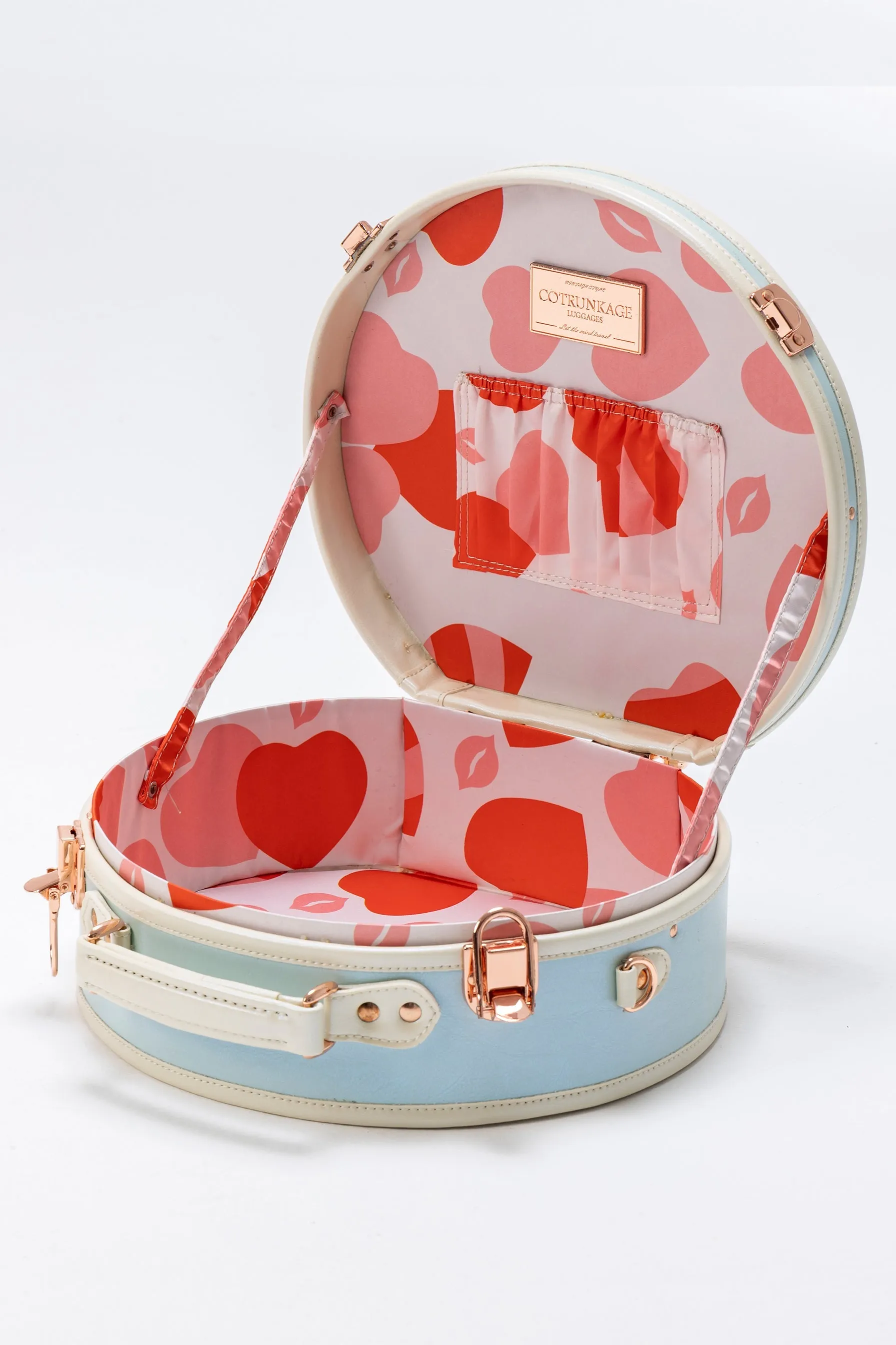 Minimalism Large Hat Box - Sky Blue's