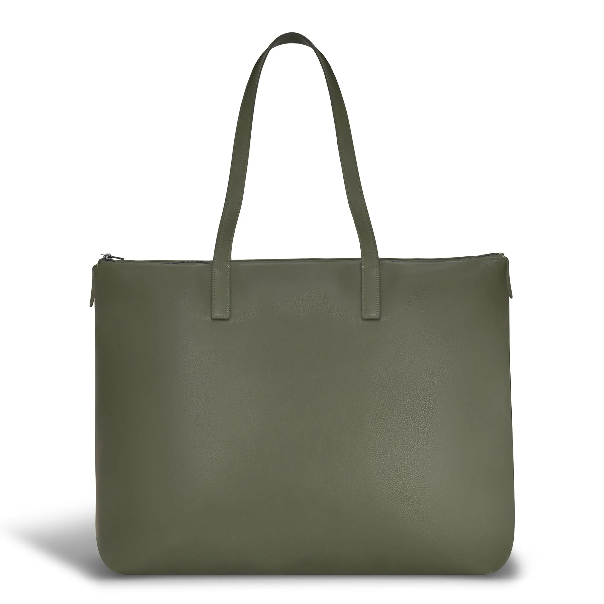 Onyx / Leather Business Tote *Drop Ship*