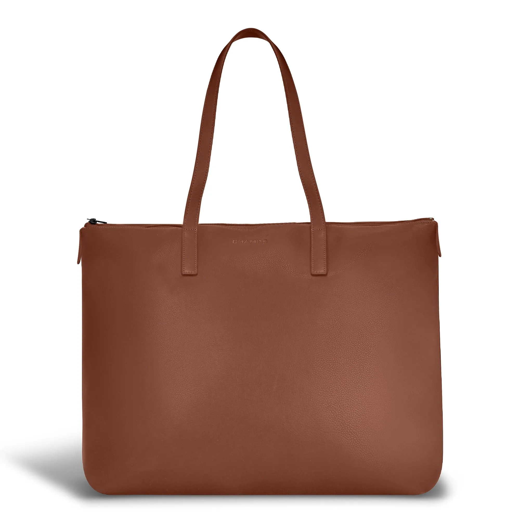 Onyx / Leather Business Tote *Drop Ship*