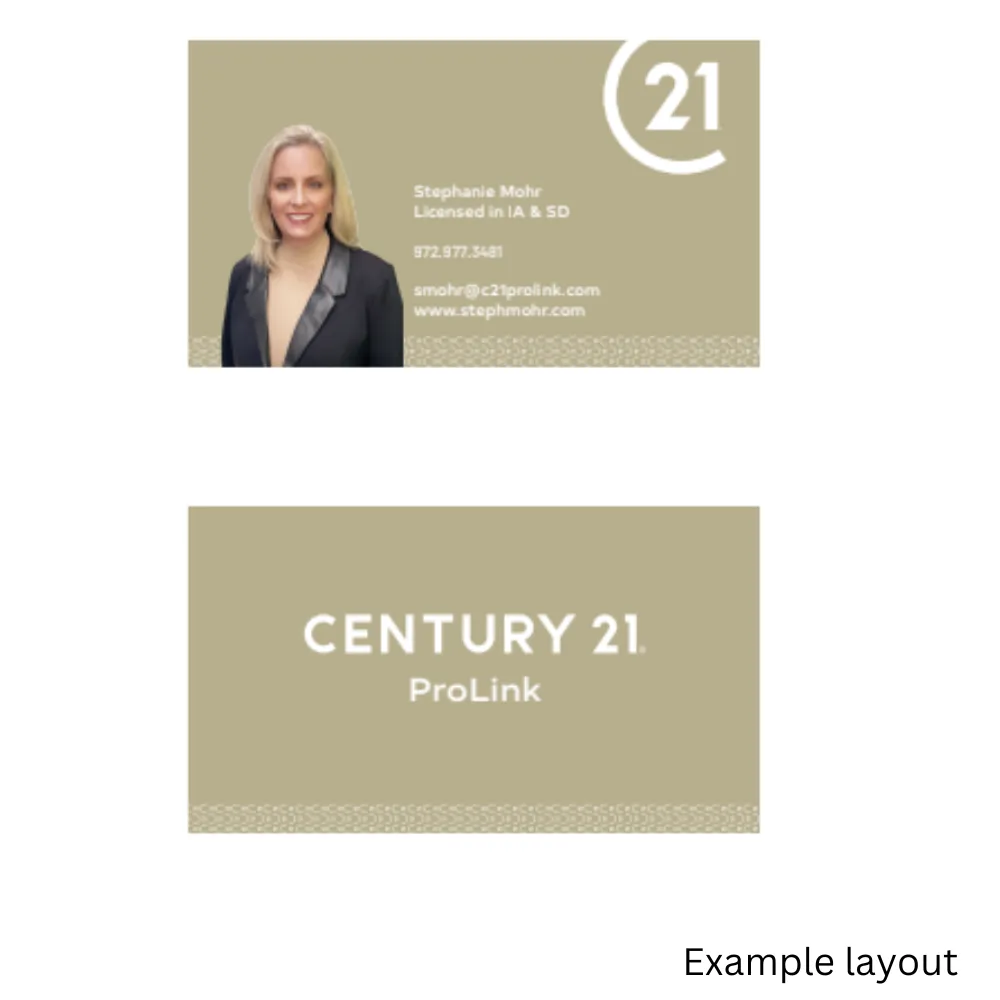 Photo Business Card 3 - Standard