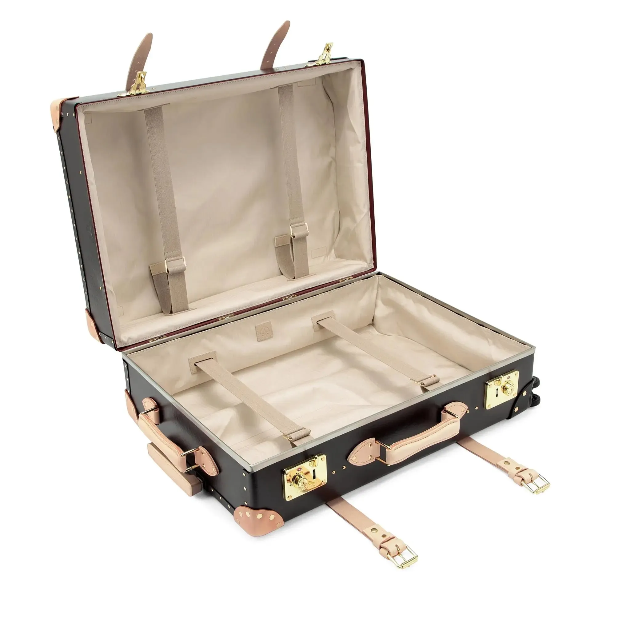 Safari · Large Check-In - 4 Wheels | Brown/Natural