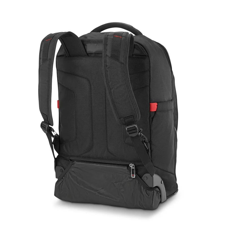 Tectonic NuTech 17" Wheeled Backpack-black