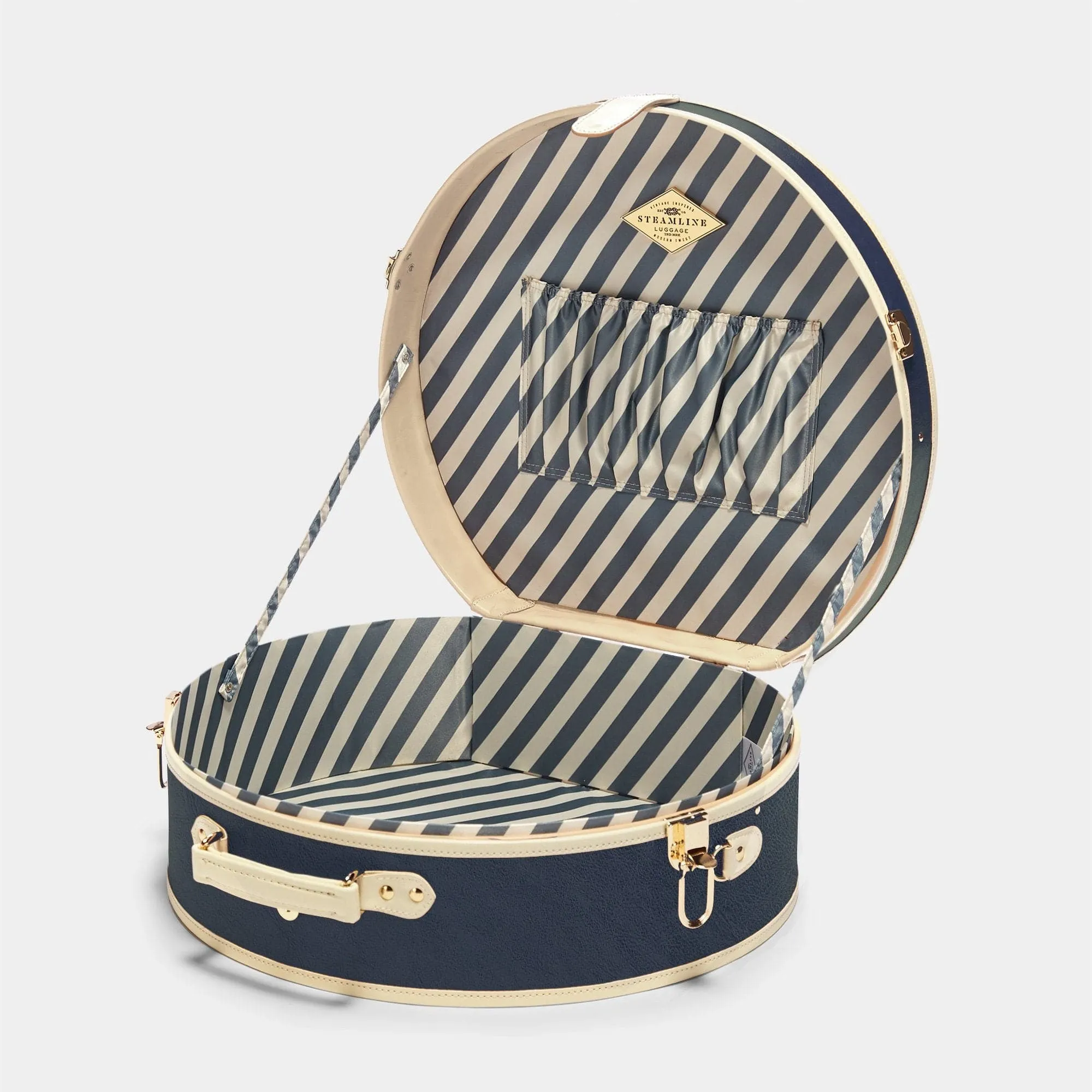 The Entrepreneur - Navy Hatbox Deluxe